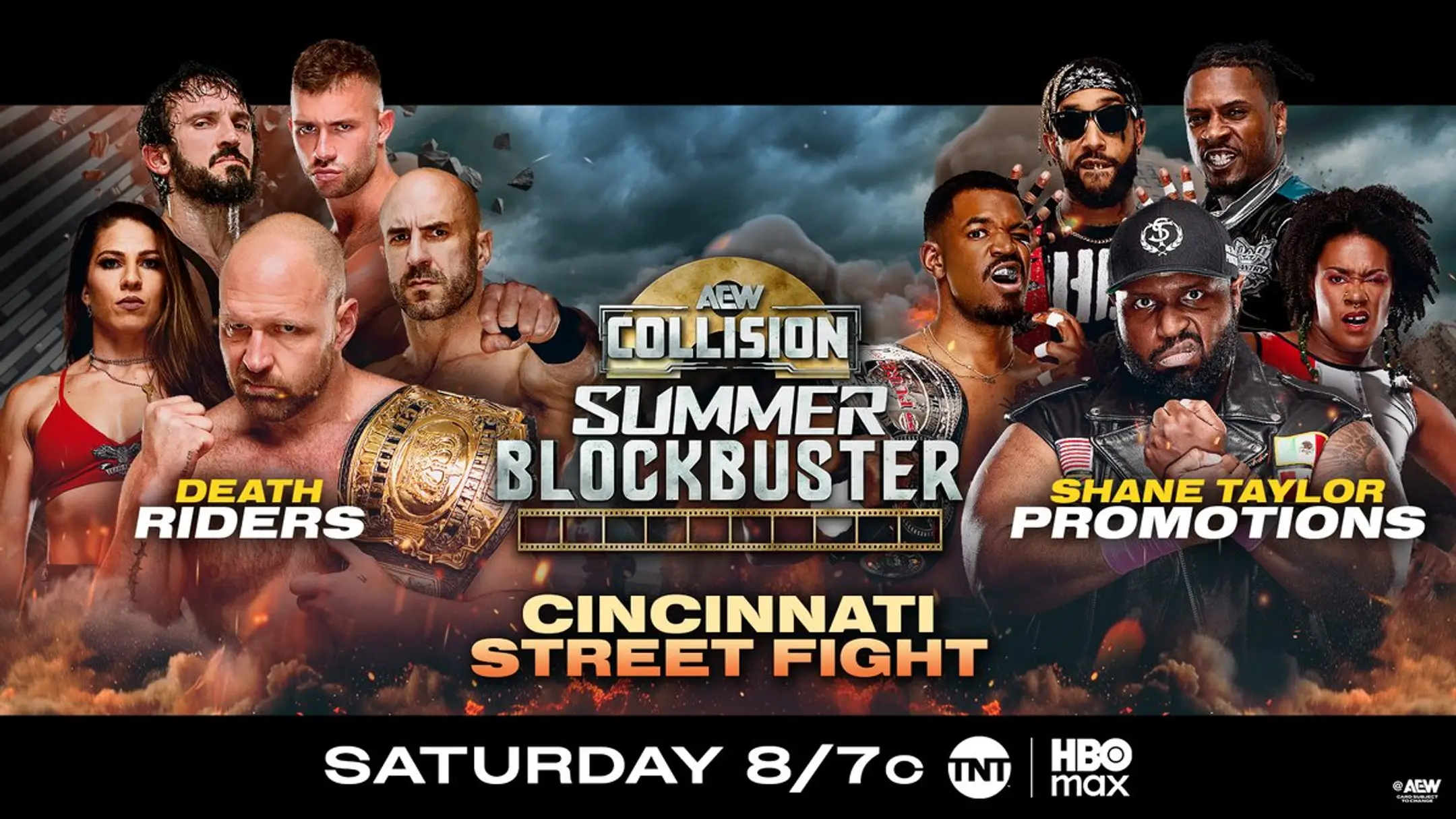 AEW Collision with the Cincinnati Street Fight