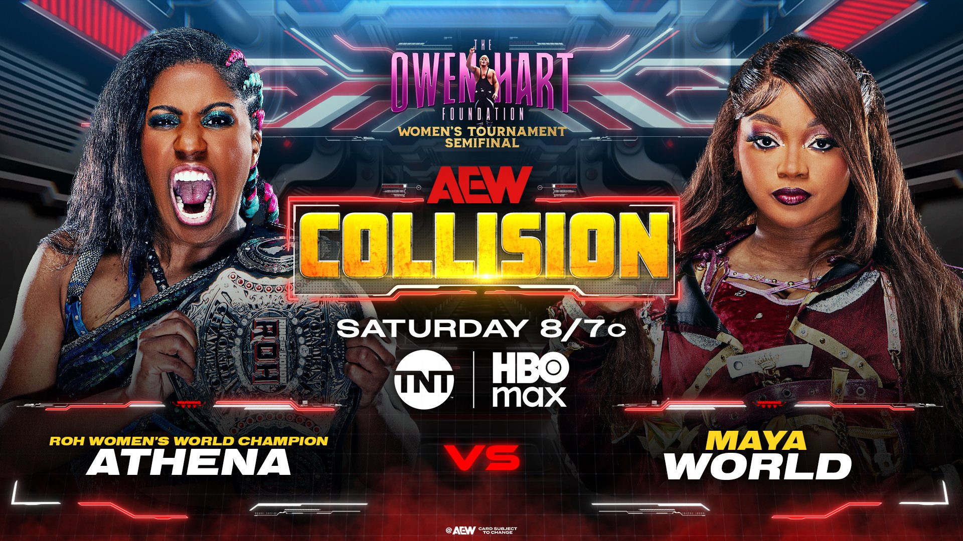 AEW Collision Poster