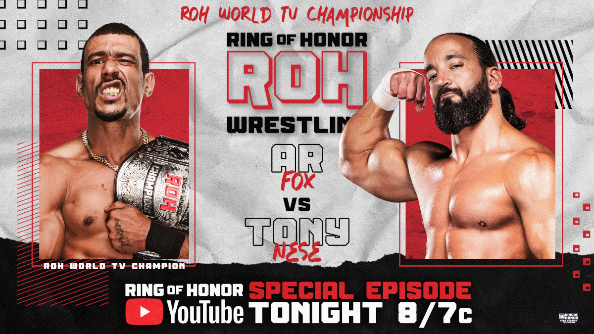 Ring of Honor Fox vs Nese Poster