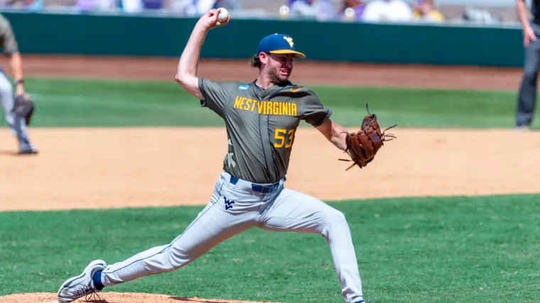 WVU Pitcher