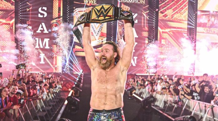 WWE Smackdown Sami Zayn Championship